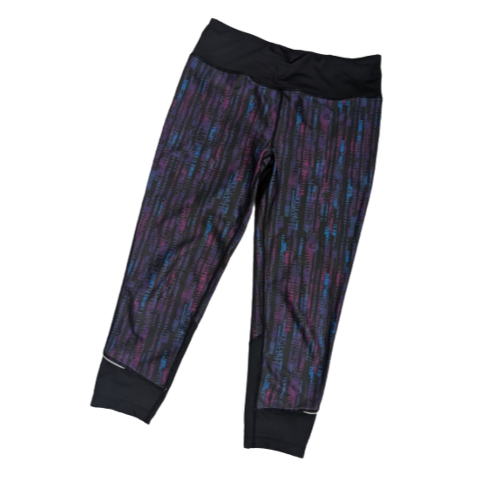 PrAna Printed Cropped Leggings L